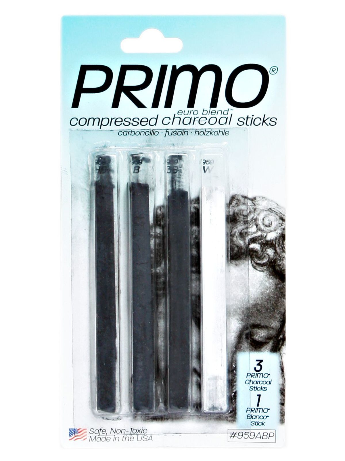 General's Primo Euro Blend Compressed Charcoal