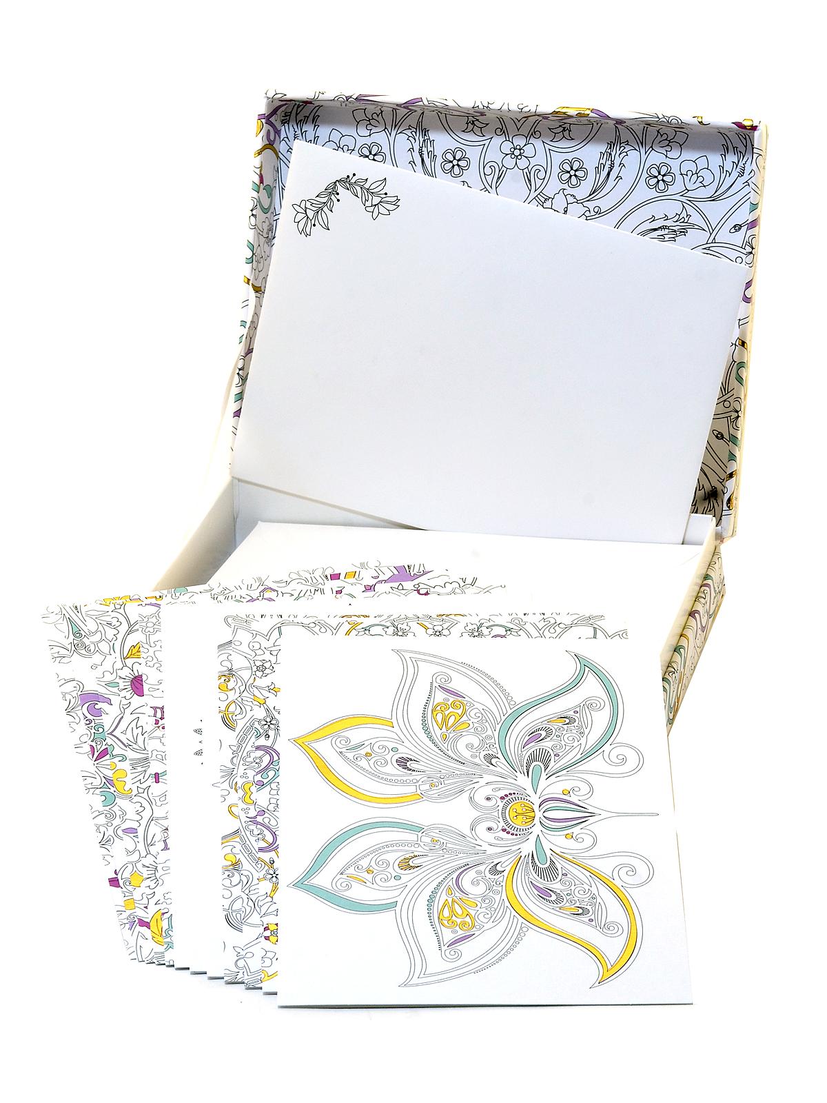 Lark Coloring Note Cards