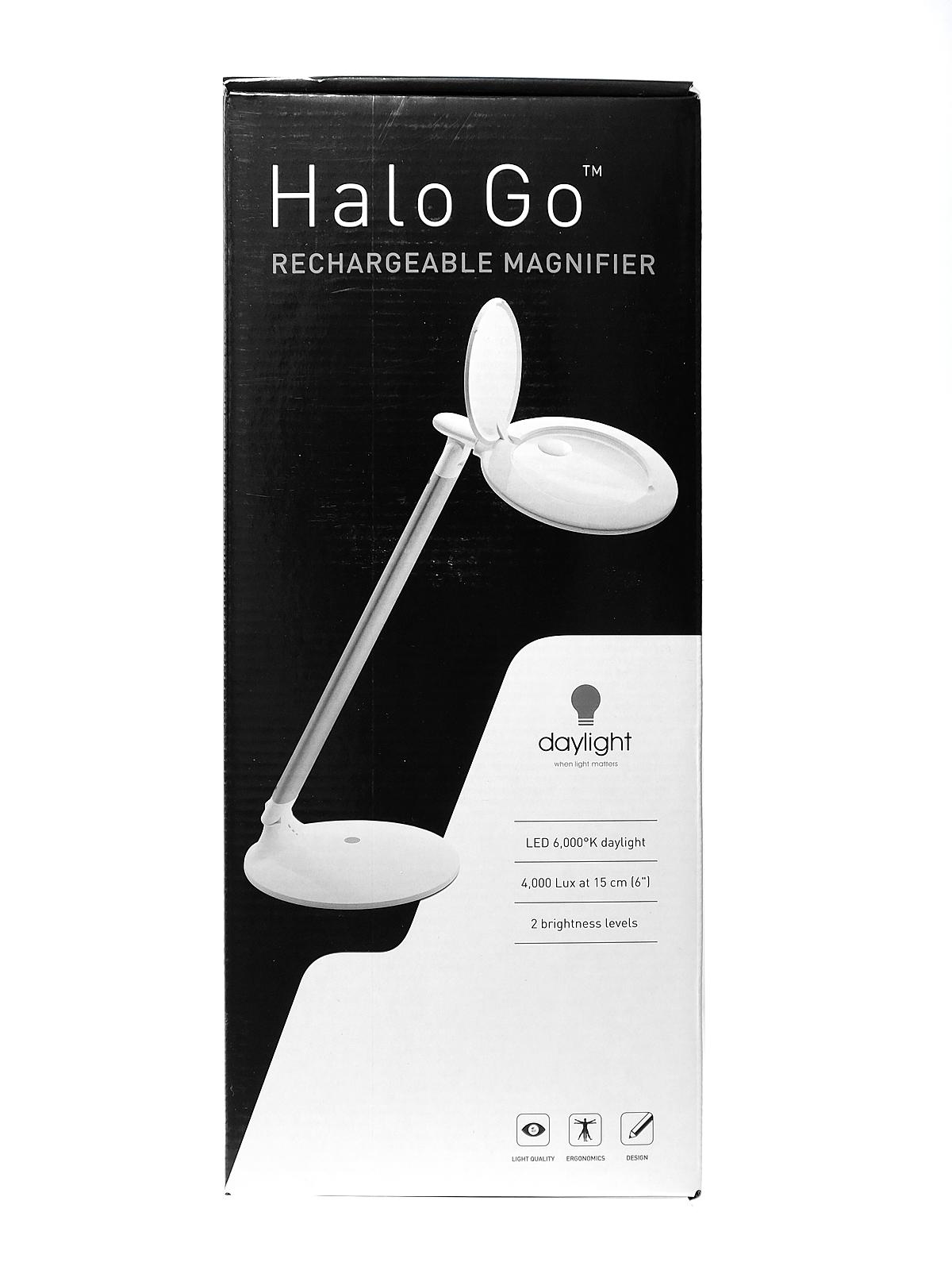 Daylight Halo GO Rechargeable Magnifier Lamp