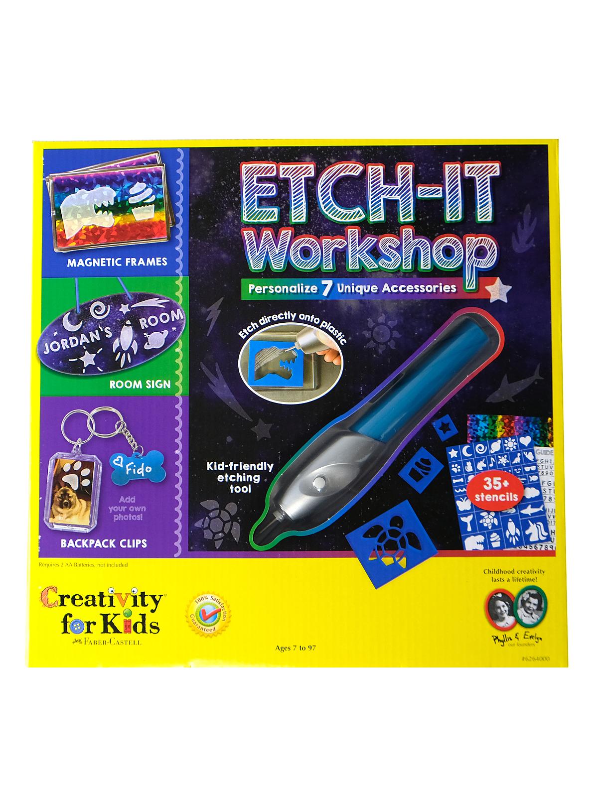 Creativity For Kids Etch-It Workshop