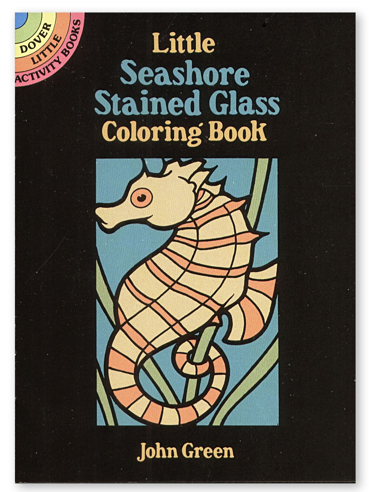 Dover Little Seashore Stained Glass Coloring Book