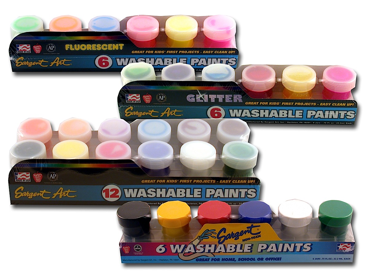 Sargent Art Washable Paint Sets