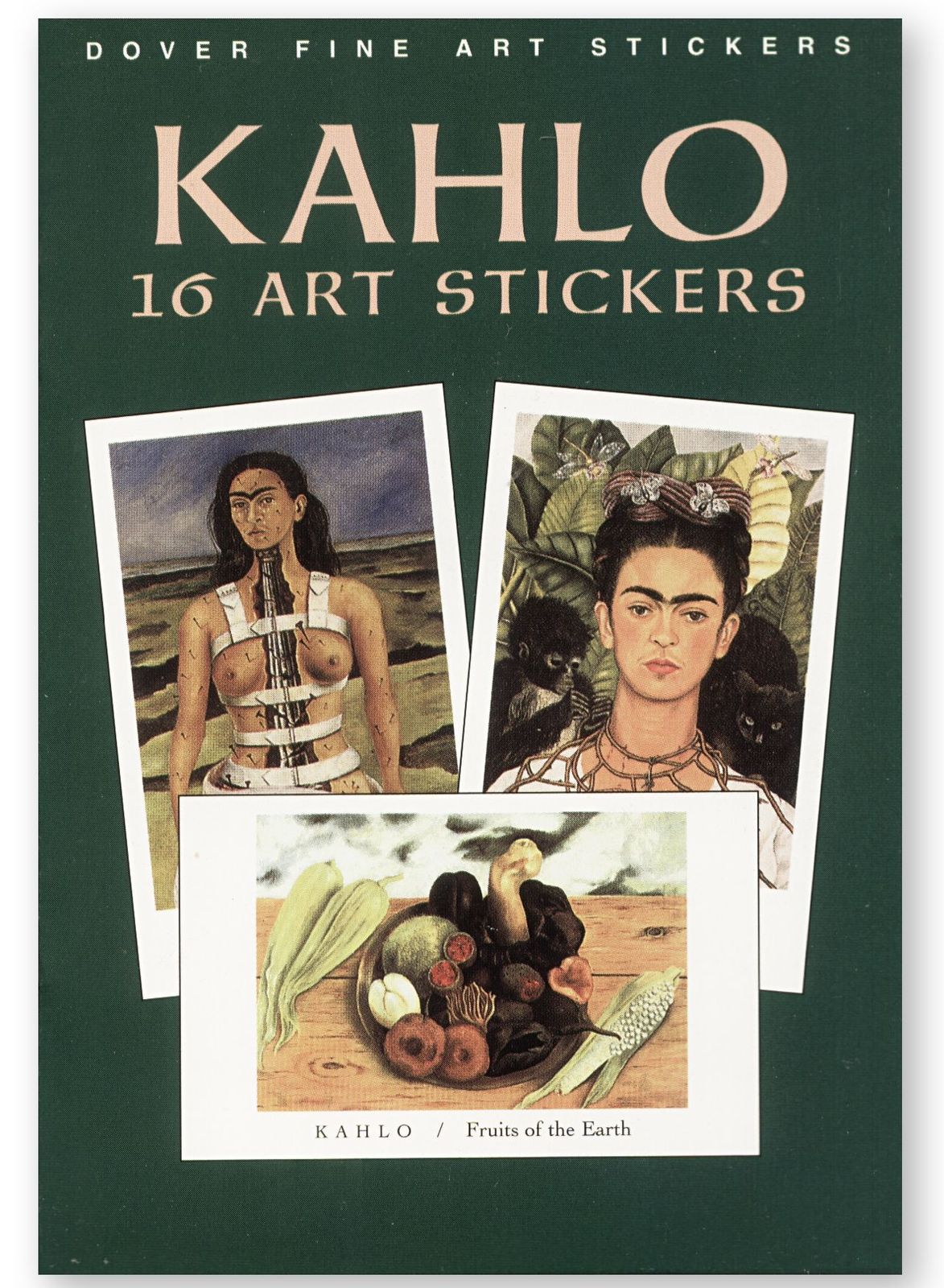 Dover Kahlo: 16 Art Stickers