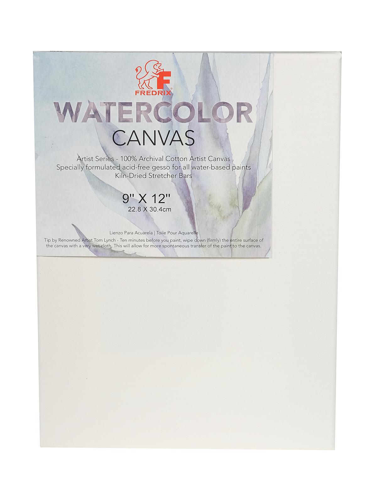 Fredrix Archival Watercolor Stretched Canvas