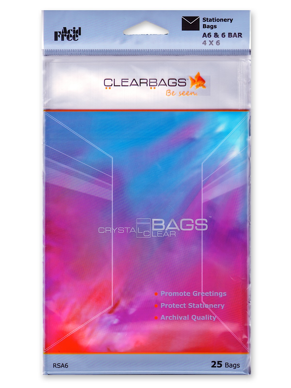 ClearBags Crystal Clear Stationery Bags
