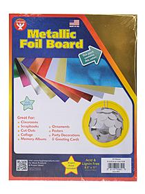 Hygloss Metallic Foil Board