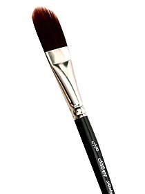 Silver Brush Ruby Satin Series Synthetic Brushes Long Handle