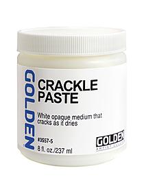 Golden Crackle Paste Medium