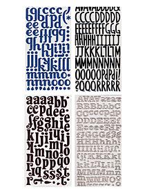 American Crafts Thickers Dimensional Letters