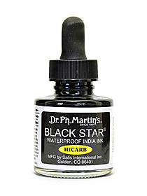Dr. Ph. Martin's Black Star Waterproof India Ink