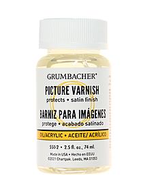 Grumbacher Picture Varnish (Crystal Clear Acrylic Resin)