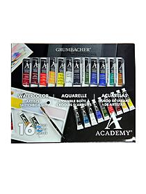 Grumbacher Academy Watercolor Artists' Sketchbox Set