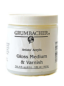 Grumbacher Acrylic Gloss Medium & Varnish