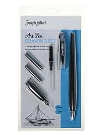 William Mitchell Joseph Gillott Art Pen Drawing Set