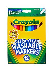 Crayola Washable Markers -- Assorted Colors