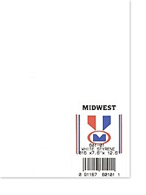 Midwest Super White Styrene Sheets