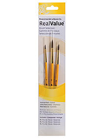 Princeton Real Value Series Yellow Handle Brush Sets