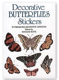Dover Decorative Butterflies Stickers